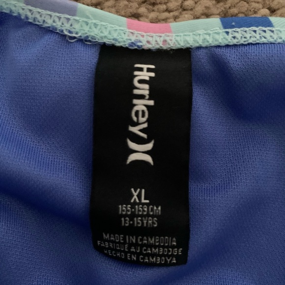 Hurley Mint Candy and Pink Stripe Bikini - Picture 6 of 8